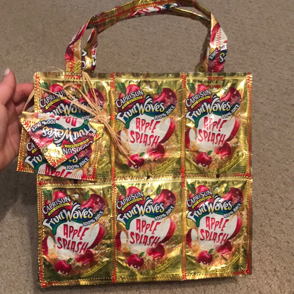 Capri Sun purse/bag with matching wallet!!